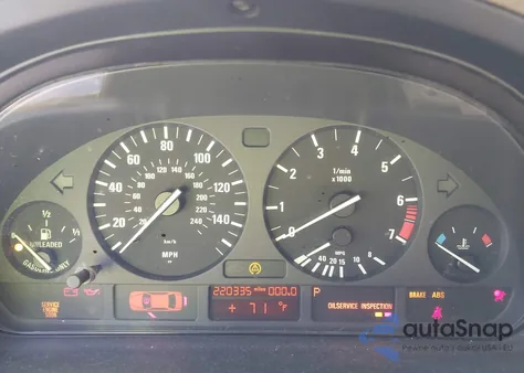 2000 BMW 528Ia from USA, damaged, VIN WBADM634XYGU11591